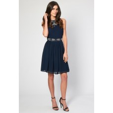 Lace & Beads Mitchigan Navy Dress