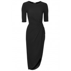 Walg Knot Tie Black Dress
