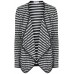 Walg Monochrome Waterfall Cardigan