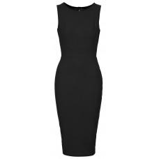 Tfnc Alexandra Black Midi Dress