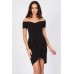 Tfnc Carel Black Off Shoulder Dress