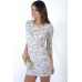 Tfnc Scale Silver Sequin Embellished Dress