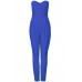 Tfnc Staley Blue Bandeau Jumpsuit