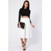 Tfnc Jupe White Culottes Shorts