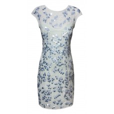 Lace & Beads Utah Mint Embellished Dress