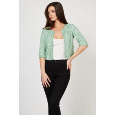 Lace & Beads Star Green Jacket
