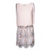 Lace & Beads Sharon Angela Pink Embellished Dress
