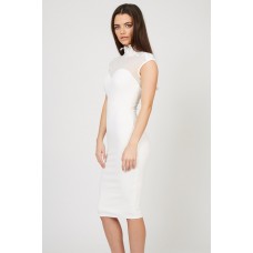 Tfnc Stana White Midi Dress