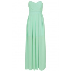 Tfnc Elida Green Chiffon Maxi Dress