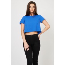 Tfnc Reda Blue Crop Top