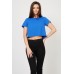 Tfnc Reda Blue Crop Top