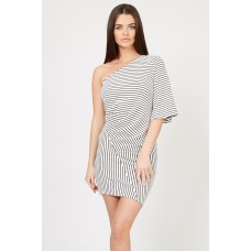 Tfnc Milly Stripe Mini Dress