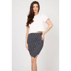 Tfnc Reda White Crop Top