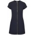 Walg Zip Front Shift Dress