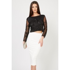 Lace & Beads Biba Black Jacket
