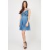 Lace & Beads Sisa Blue Embellished Dress