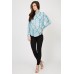Tfnc Etty Baroque Print Blue Blouse