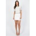 Lace & Beads Cloud White Top