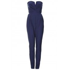 Tfnc Thalia Navy Jumpsuit
