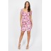 Tfnc Shela Floral Pink Dress