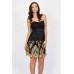 Tfnc Lila Black Bandeau Dress