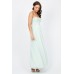 Lace & Beads Karina Mint Maxi Dress