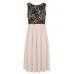 Tfnc Mia Beige Skater Dress