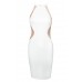 Tfnc Sofia White Sequin Midi Dress