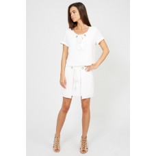 Tfnc Lyn White Mini Skirt
