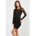 Tfnc Uma Black Mini Dress