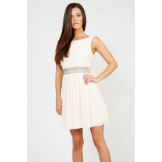 Tfnc Audrey Nude Dress