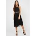 Tfnc Sabila Black Midi Dress