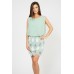 Lace & Beads Sharon Angela Green Embellished Dress