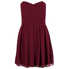 Tfnc Elida Berry Chiffon Dress