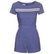 Walg Crochet Detail Playsuit