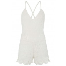Tfnc Carmen White Playsuit