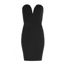 Tfnc Halo Black Mini Dress