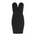 Tfnc Halo Black Mini Dress