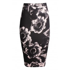 Tfnc Rika Print Midi Skirt