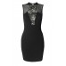 Tfnc Ilia Black Mini Dress