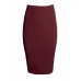 Tfnc Rika Wine Midi Skirt