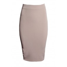 Tfnc Rika Taupe Midi Skirt