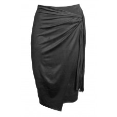Tfnc Noreen Black Midi Skirt