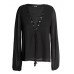 Tfnc Carmen Black Blouse