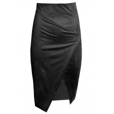 Tfnc Leena Black Midi Skirt