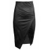 Tfnc Leena Black Midi Skirt