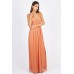 Tfnc Ashley Orange Maxi Dress