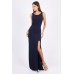 Tfnc Fatima Navy Maxi Dress