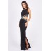 Tfnc Mina Black Maxi Dress