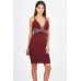 Tfnc Kathleen Wine Dress